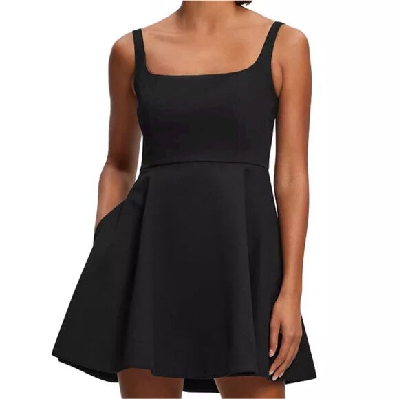 Theory Black Mini Dress - Picture 1 of 10